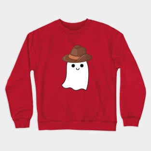 ghost cowboy Crewneck Sweatshirt